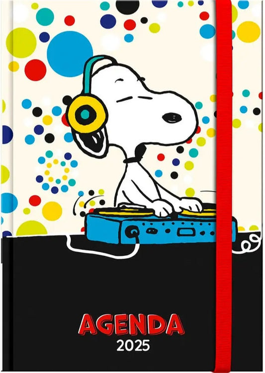 AGENDA SNOOPY SEMANAL 2025 - 17X12